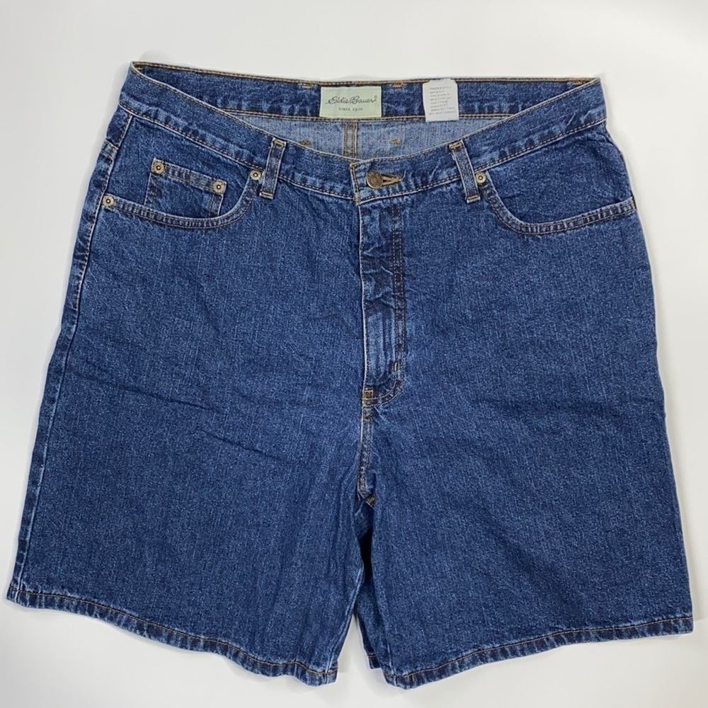Eddie Bauer Denim Jean Shorts Size 16